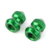 Car Truck Motorcycle Bike Green Universal Tyre Air Valve Caps