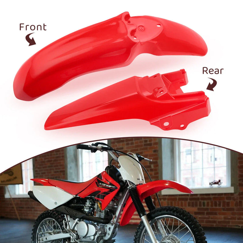 Honda CRF80F CRF100F Front & Rear Mud Guard (2004–2008)