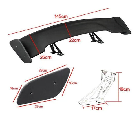 Kia K5 Optima Sedan (2021-2023) - Unpainted ABS GT Rear Wing Spoiler