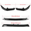 Honda Civic Front Spoiler Lip Cover 4 x (2022-2023)