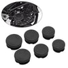 6 x Motorcycle Frame Hole Cover Caps Plug Decorative Set