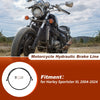 Harley Sportster XL 42.5" Hydraulic Front Brake Line (2004–2024)