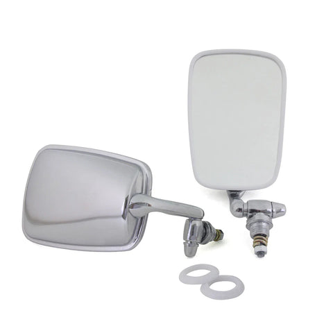 Volkswagen 411 / 412 / Igala / Brasilia / Beetle 1968-1974 Chrome Door Mirror