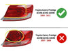 Toyota Aurion GSV40 Rear Right Tail Light Red LED (2009-2011)