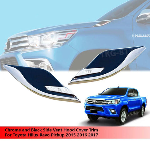 Toyota Hilux 1kd Hood Garnish Side Vent Cover (2015-2017)