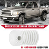 Dodge Ram 1500 Driver Seat Lumbar Screw Retainer Fix (2002 - 2008)