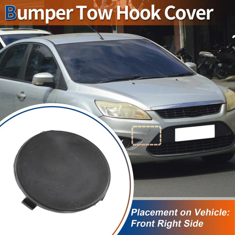 Ford Focus MK2 (2007-2011) Unpainted Front Tow Hook Cover