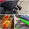 Motorcycle 4PCS 12V Mini Amber LED Turn Signal Lights