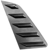 Audi A3 S3 Carbon Look Rear Quarter Window Glass Louver (2021–2023)