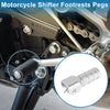 Suzuki RMZ Silver Tone Motorcycle Shifter Footrests Pegs