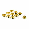 Motorcycle F3 10 x M10 Gold Protective Caps