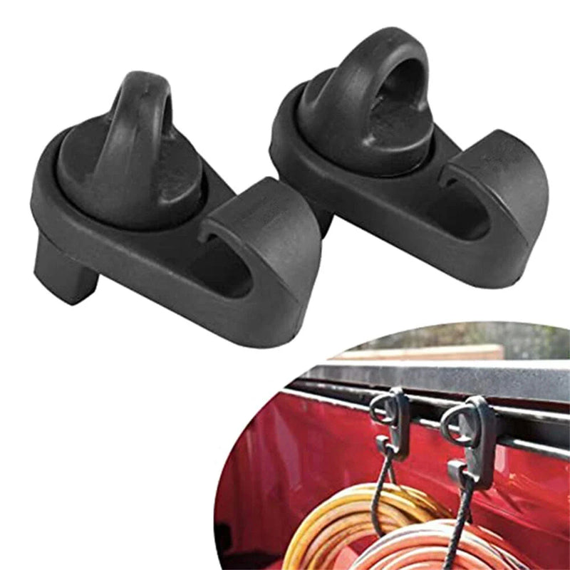 Toyota Tacoma Tundra 4x Truck Bed Tie Down Hooks (2005-2023)