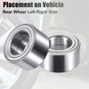 BMW 128i Rear Left Right Wheel Bearing (2008-2013)
