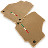 Ferrari 458 Italia Beige Floor Mats (2010-2015)