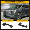 GMC Terrain Driver Passenger 1 x Front Bumper Bracket