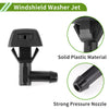 Volvo Windshield Washer Nozzle & Hose Connector (2001-2007)
