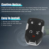 GMC Terrain 5-Button Black Remote Key Shell Case