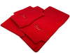 Alfa Romeo Stelvio (2017-2022) - 2 x Red Tailored Carpet Floor Mats