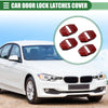 BMW 1 Series 2 Series X5 Red 4 x Car Door Latch Lock Cover Protector