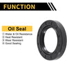 Oil Seal / 40x62x10mm / Seal Ring Rotary Shaft Seal NBR Rubber Black 5 Pcs