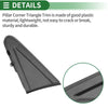 Honda Civic Front Left Side Door Pillar Window Trim (2012-2015)