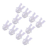 Mitsubishi L200 Lancer Outlander 10Pcs Hood Prop Rod Clip (2001-2023)