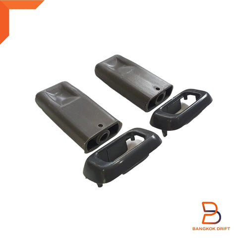 Toyota Hilux 4Runner Grey Door Lock Control Holder + Knob Pin (88-96)