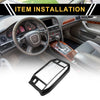Ford F-150 (Carbon Fiber Pattern) 1 Set GPS Panel Sticker Cover