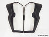 Isuzu D-Max Matte Black Headlight Taillight Cover Trim (2020-2023)