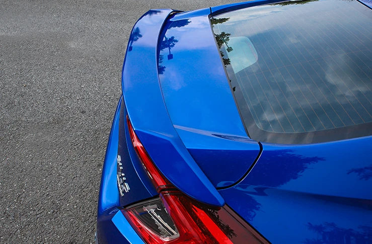 Honda Civic 4DR Sedan RS Blue Painted Spoiler Wing (2016-2021)