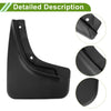 Jeep Compass Mud Flaps Splash Guards 1 Set (2017-2020)