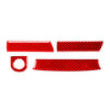 Subaru Forester Red Center Console Storage Panel Cover Trim (2009-2013)