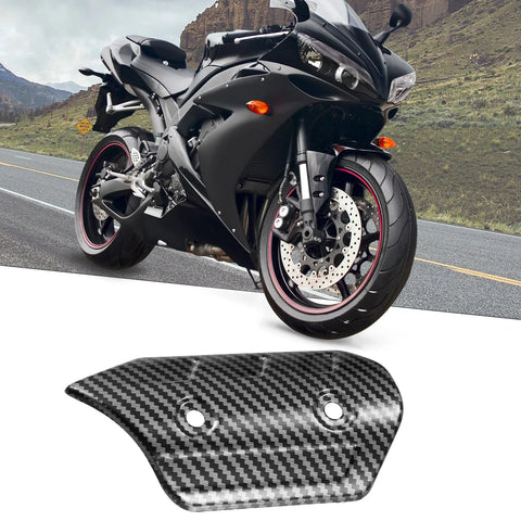 Motorcycle 4.69'' Exhaust Muffler Pipe Heat Insulation Cover Black
