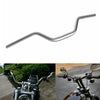 Harley Softail, Street Bob, Sportster 1-1/4" Silver Club Style Handlebar Kit