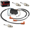 Polaris SLTX-B SLTX 2 x Ignition Coil & Wires w/ Spark Plug (1999–2000)