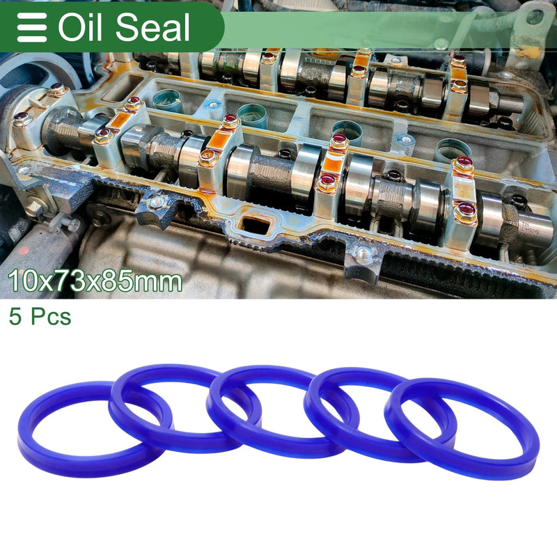 Oil Seal 73x85x10mm Rotary Shaft Seal TPU 5 Pcs