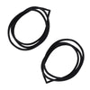 Door Rubber Weatherstrip FL+FR Fits Nissan Frontier Navara D22 2D 4D 1998-05 D05