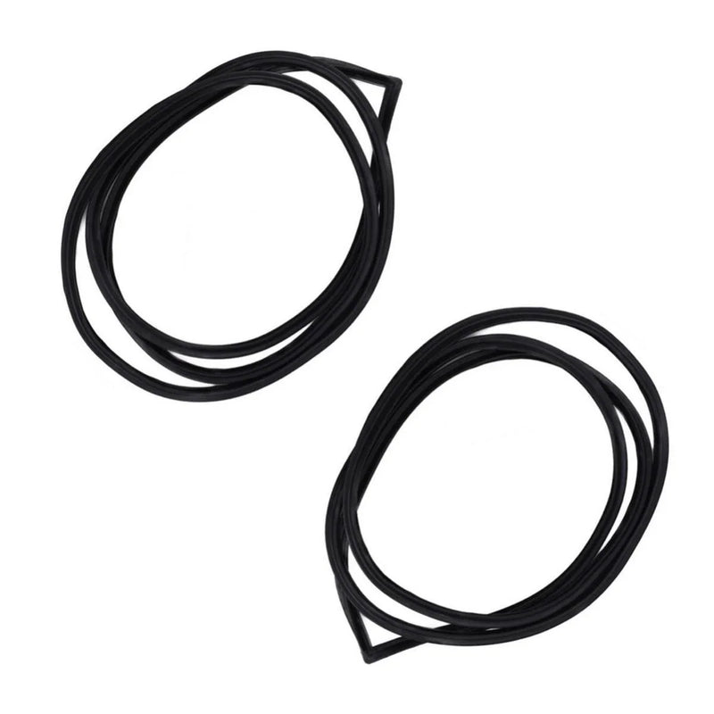 Door Rubber Weatherstrip FL+FR Fits Nissan Frontier Navara D22 2D 4D 1998-05 D05