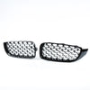 BMW F32 F33 F36 F80 F82 M3 M4 Front Grille Black/Chrome Diamond Slats (2012-2020)