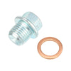 Mitsubishi M14x1.5 Oil Drain Plug with Washer (2001-2023)