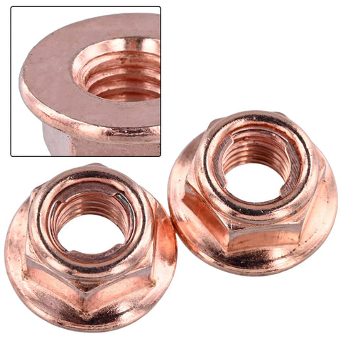 Exhaust Manifolds 50 pcs Lock Nuts M8x1 25