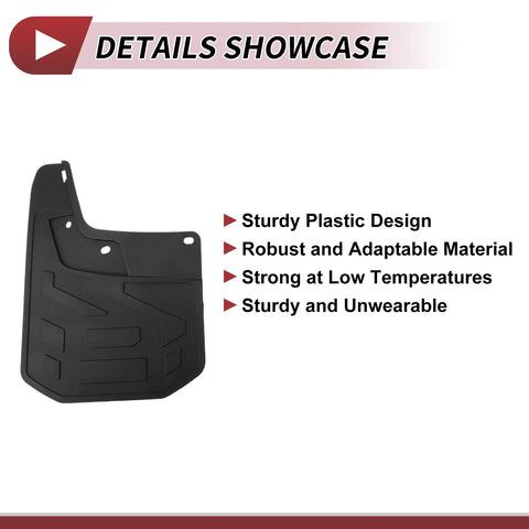 Chevrolet Colorado Mud Flaps Splash Guards 1 Set (2023-2024)