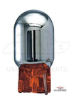 Various Models T20 WY21W Amber Wedge Indicator Light Bulb 2 x 7440