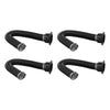 Diesel Heater 4-Hole Car 4pc 42mm Heater Duct Pipe Tube Air Vent Outlet