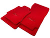 Alfa Romeo Stelvio (2017-2022) - 2 x Red Tailored Carpet Floor Mats