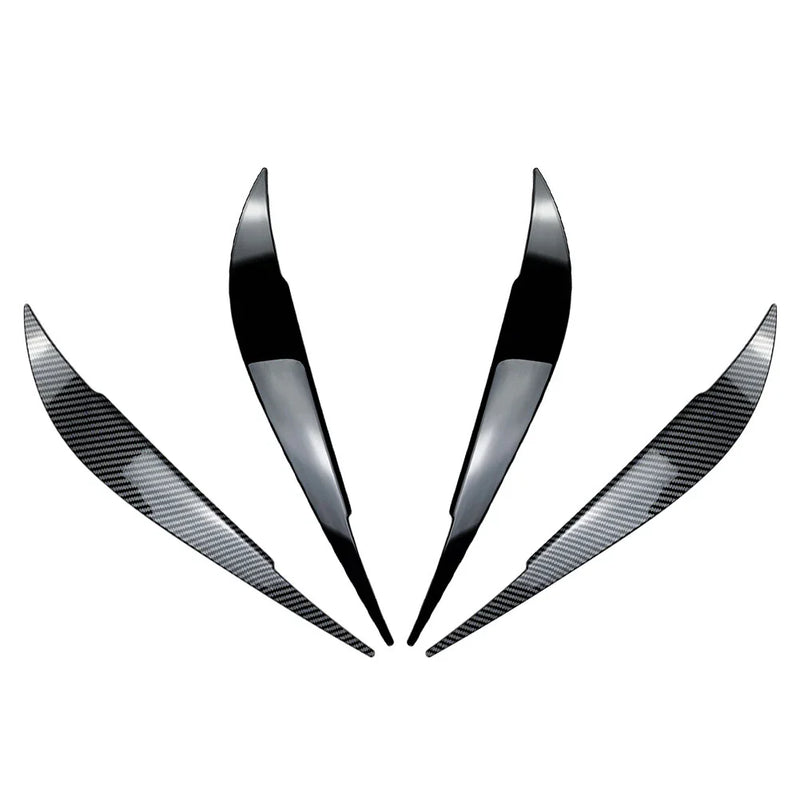BMW 4 Series Carbon Fiber Front Headlight Eyebrow Trim (2012-2020)