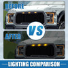 Ford F150 F250 F350 (2004-2019) Amber LED Front Grille Lights