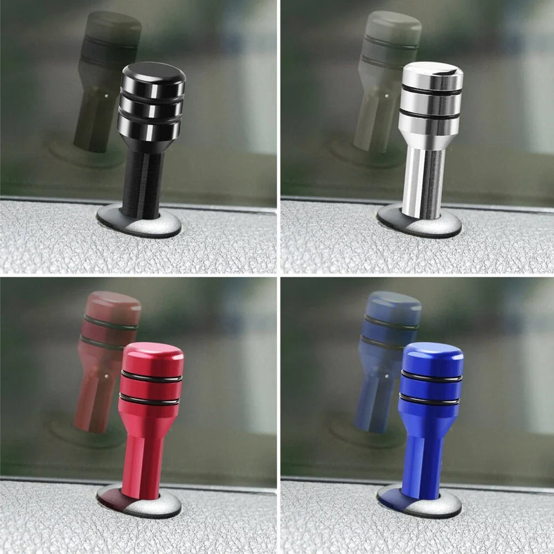 Universal Car Blue Aluminum Alloy Interior Door Lock Knob Pull Pins
