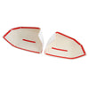 Ford F-150 F150 White Front LH & RH Mirror Covers (2015-2020)