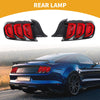 Ford Mustang 2015-2016 - Black 2 x Lights OLED Tail Lights Assembly